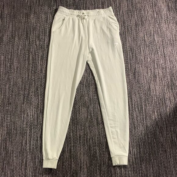 Women's Cream Jogger Pants - Picture 1 of 7